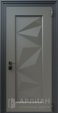 Фото «Дверь входная металлическая для загородного дома с отделкой шпоном №608»